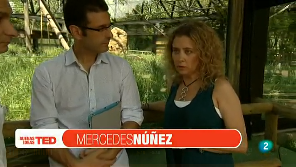 Intervención de Mercedes Nuñez en el programa Buenas Ideas Ted de RTVE2